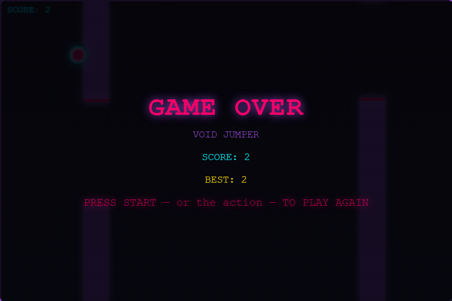 VOID JUMPER gameplay screenshot