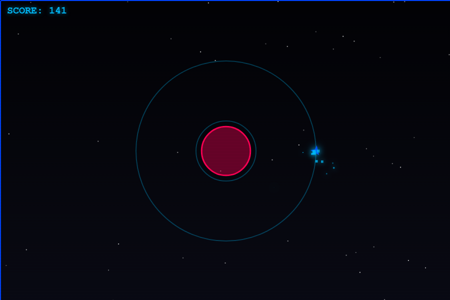 Orbit Hopper gameplay screenshot