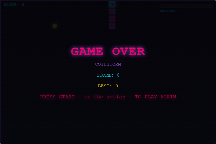 COILSTORM gameplay screenshot