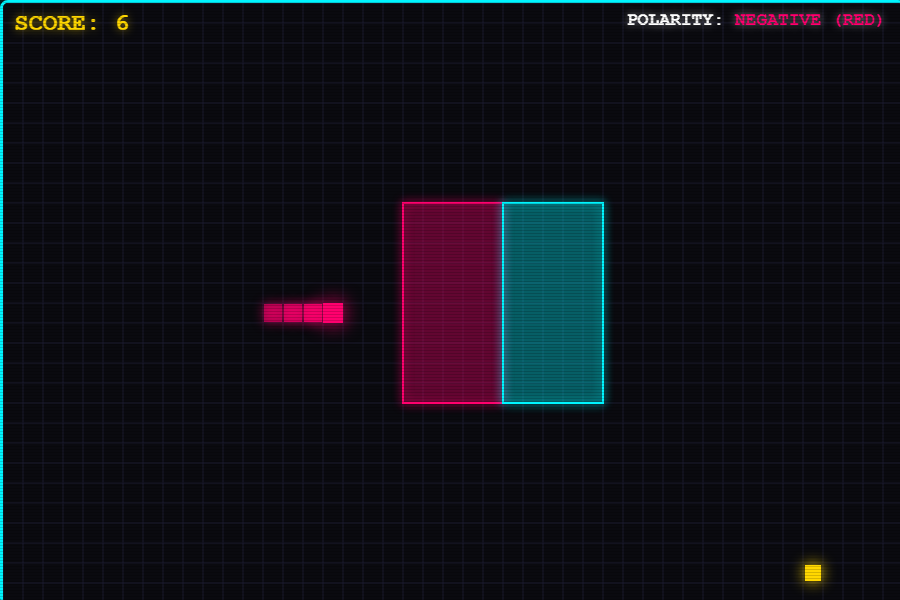 Polarity Snake gameplay screenshot