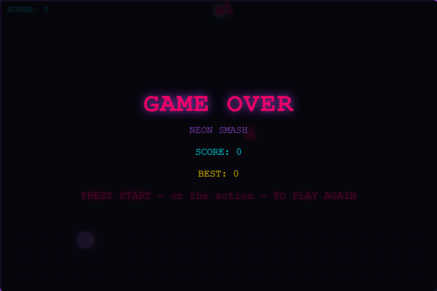 NEON SMASH gameplay screenshot